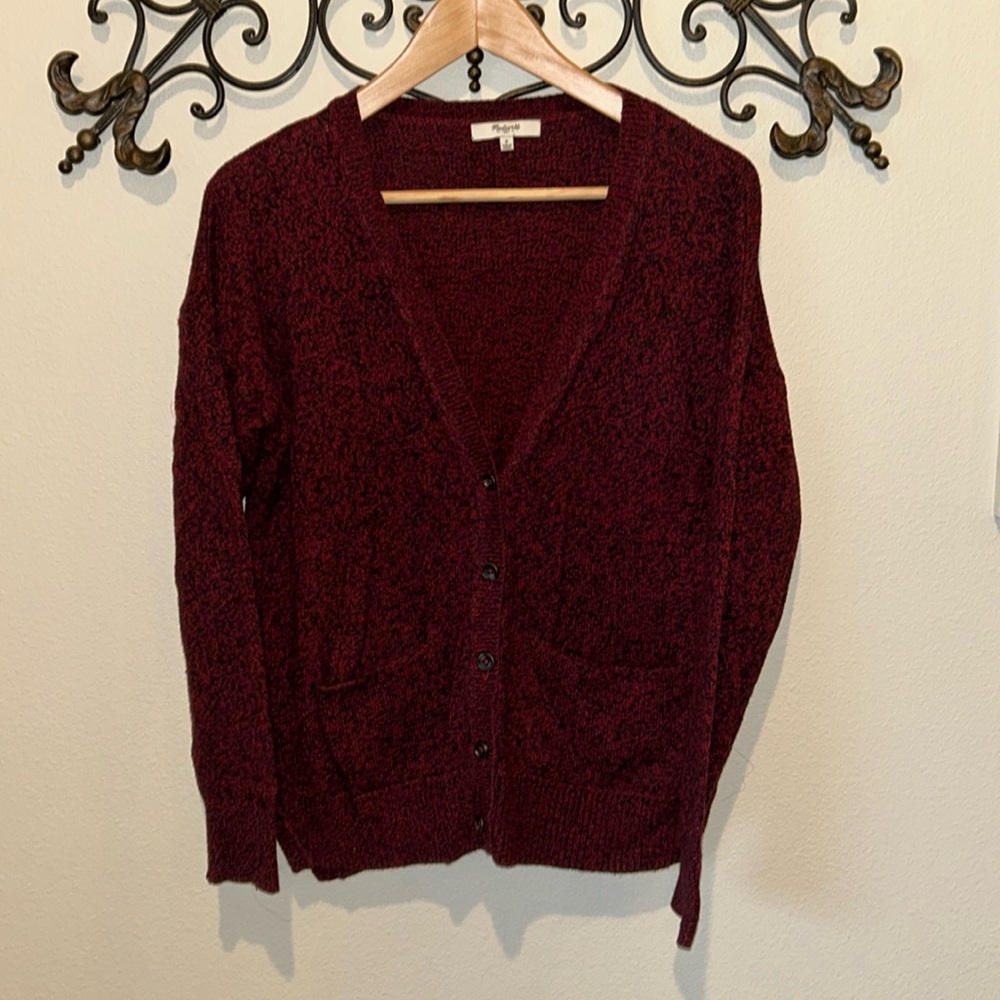 MADEWELL BUTTON DOWN CARDIGAN SWEATER SIZE SMALL
